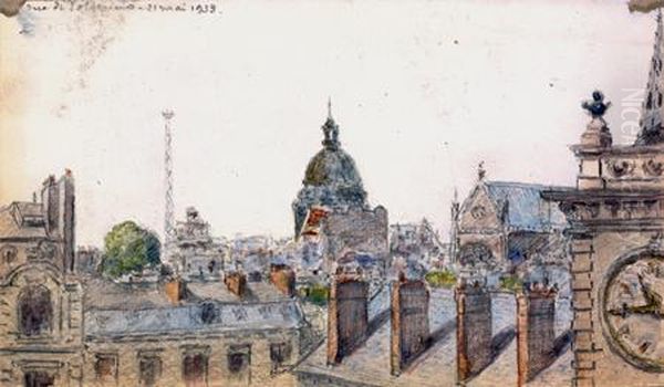 Vue De Paris Depuis La Rue De Solferino - view 1