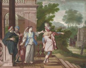Rebecca And The Servant Of Abraham by Jean Joubert