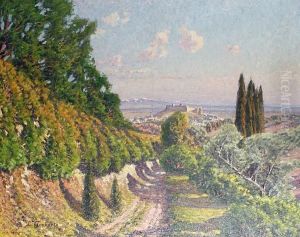 Paysage by Leon Joubert