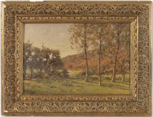 Paysage D'automne by Leon Joubert