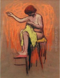 Femme Nue by Leon Jouhaud