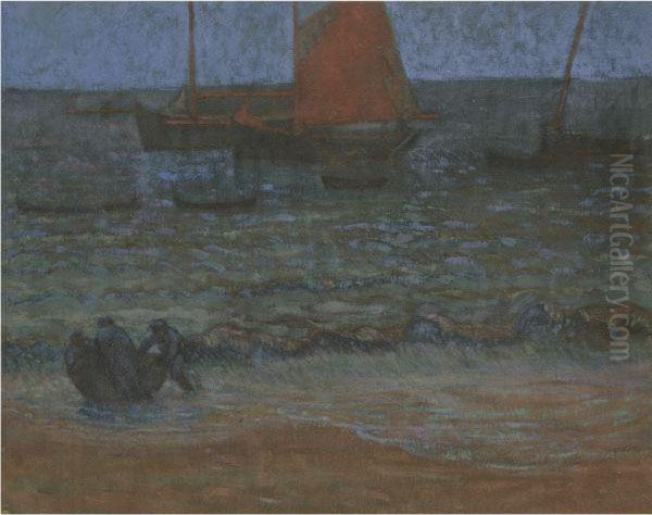Marine Au Crepuscule- Recto - view 1