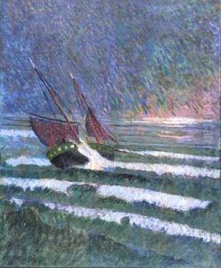 L'orage by Emile Jourdan
