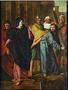 Cristo Camino Delcalvario by Jean-baptiste Jouvenet