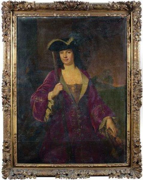 portrait D'anne Asse De Boismoret, Epouse De Bernard De Boismoret,avocat Au Parlement De Rouen - view 1