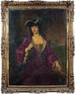 portrait D'anne Asse De Boismoret, Epouse De Bernard De Boismoret,avocat Au Parlement De Rouen by Jean-baptiste Jouvenet