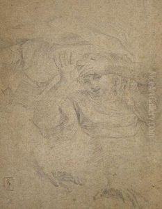 Figure Study by Jean-baptiste Jouvenet
