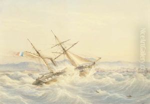 Fighting The Mistral by John Cantiloe Joy