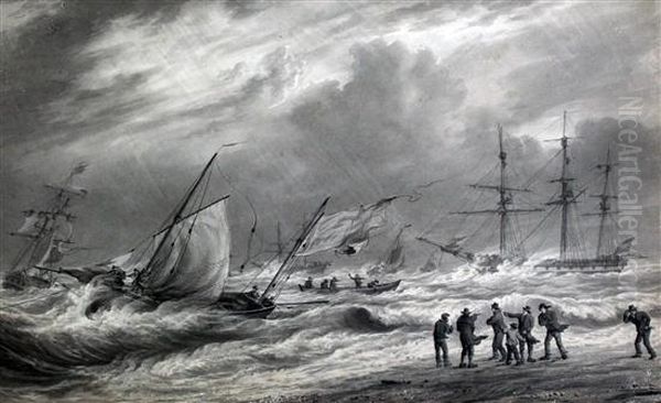 Situation Of Hm Sloop 'childe' - view 1