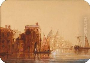 Vue De Venise by Jules Romain Joyant