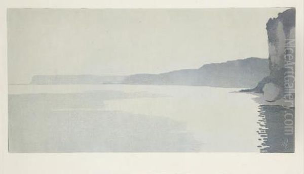 Les Falaises Au Clair De Lune, Yport - view 1