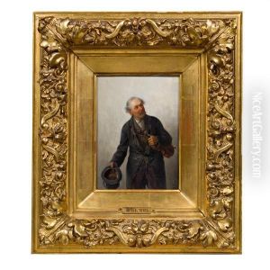 Der Alte Geigenspieler by Kinzel Jozef