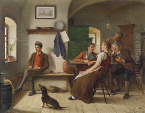 In The Farmhouse Parlour