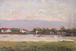 Falureszlet A Toparton by Karoly Jozsa