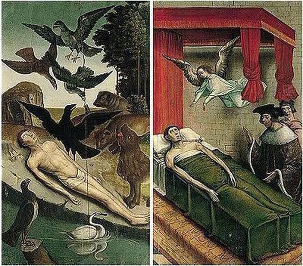 The Body Of Saint Vincent Protected By A Raven From The Wild Beasts - view 1