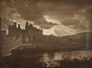 Conway Bridge And Castle by Fred Judge