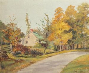 Landscape With A Cottage by Alice Judson