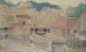 Dock Scene by Alice Judson