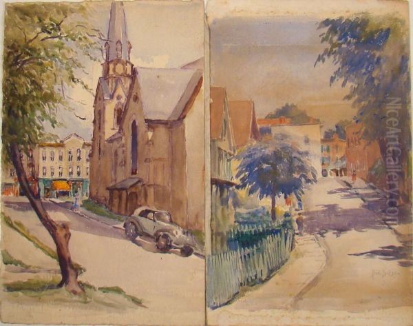 Two Street Scenes - view 1
