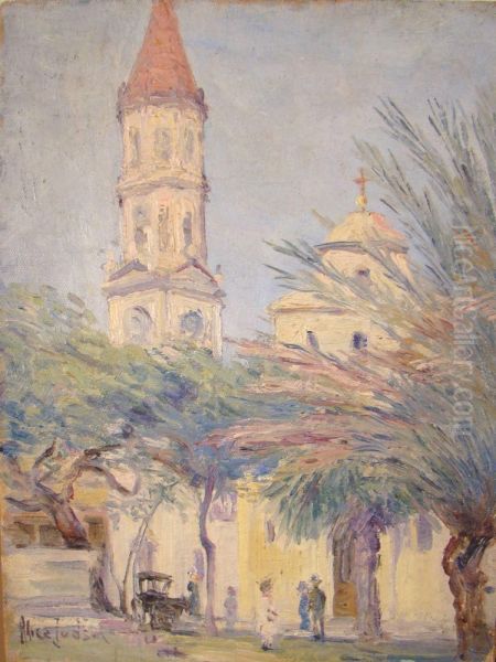 Tropical City Scene - view 1