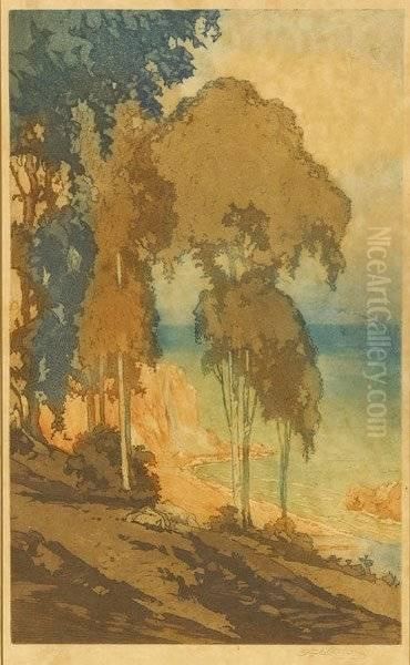 Etc.three Color Woodblock Prints - view 1