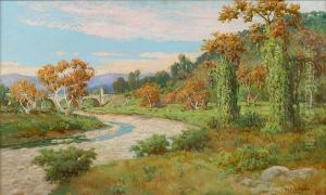 Arroyo Seco With Bridge by William Lee Judson