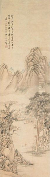 Figures In Landscape - view 1