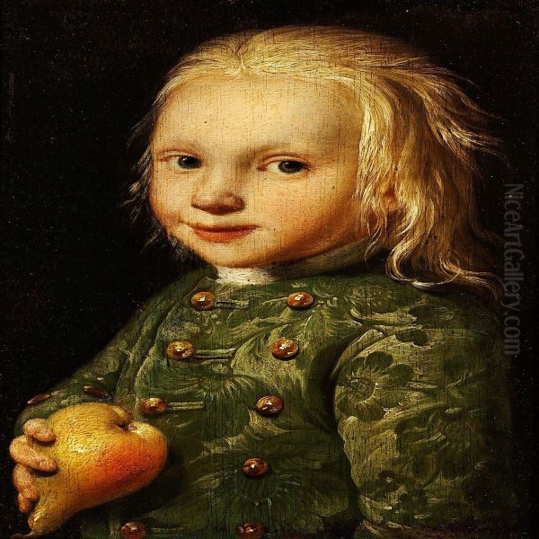 A Pair Of Portraits Of Brother And Sister Hannibal Vilhelm Ludvig Maaloe - view 1