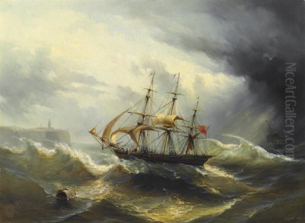 Running Ashore In The Channel - view 1