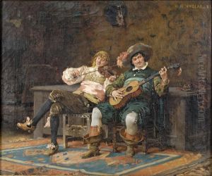 Les Musiciens by Victor Henri Juglar