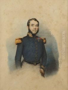 Portrait De L'amiral Auguste Nicolas Vaillat
