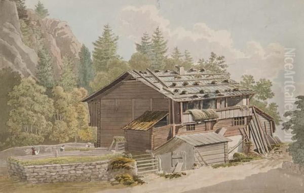 Schweizer Berghutte - view 1