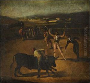 Suerte De Banderillas by Asensio Julia