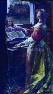 Le Clavecin by Joseph Julien