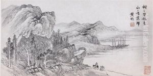 Scene Animee En Bord De Mer by Huang Jun