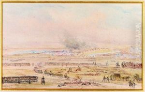 Scenes De Batailles by Theodore Jung