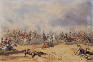 Battle Scene by Theodore Jung