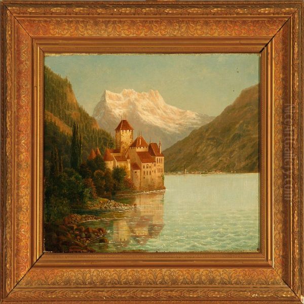 Le Fier Chateau De Chillon Domine Par Les Dents Du Midi - view 1