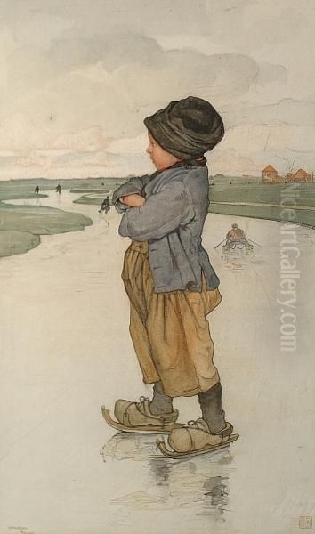 The Young Ice Skater - view 1