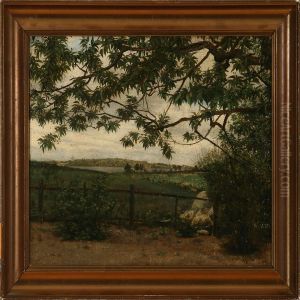 Udsigt Over En So by Georg U.F. Fritz Jurgensen