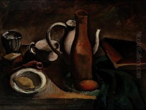 Zatisi S Knihou, Nadobami, Kurackym Nacinim A Citronem by Alfred Justitz