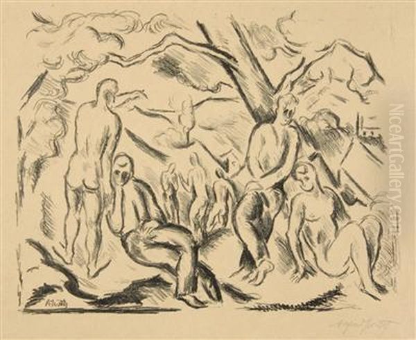 A Landscape With Figures - view 1
