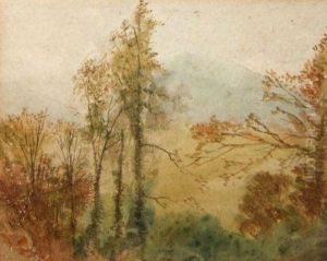 Wooded Landscape by Henry Jutsum