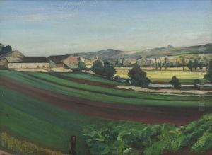Landschaft Bei Eichstatt by Adolf Jutz