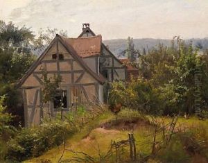 Behind The Farmstead by Carl, Jutz Jnr.