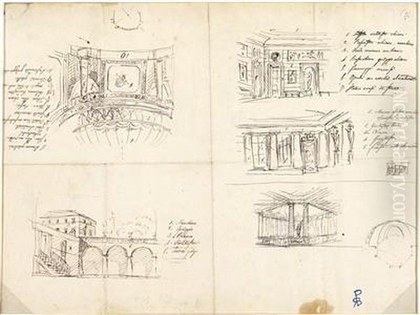 Verschiedenearchitekturstudien - view 1
