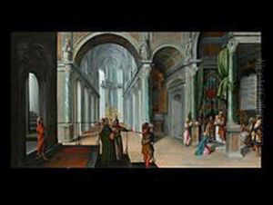 Darbringung Im Tempel by Paul Juvenel