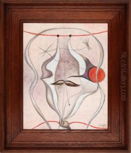 Hlava Muze (la Tete De L'homme) by Frantisek K Janousek