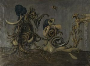 Surrealistische Komposition by Frantisek K Janousek