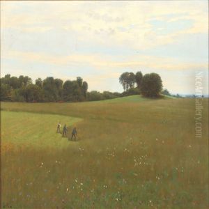 Harvest Scenery by Ludvig Kabell